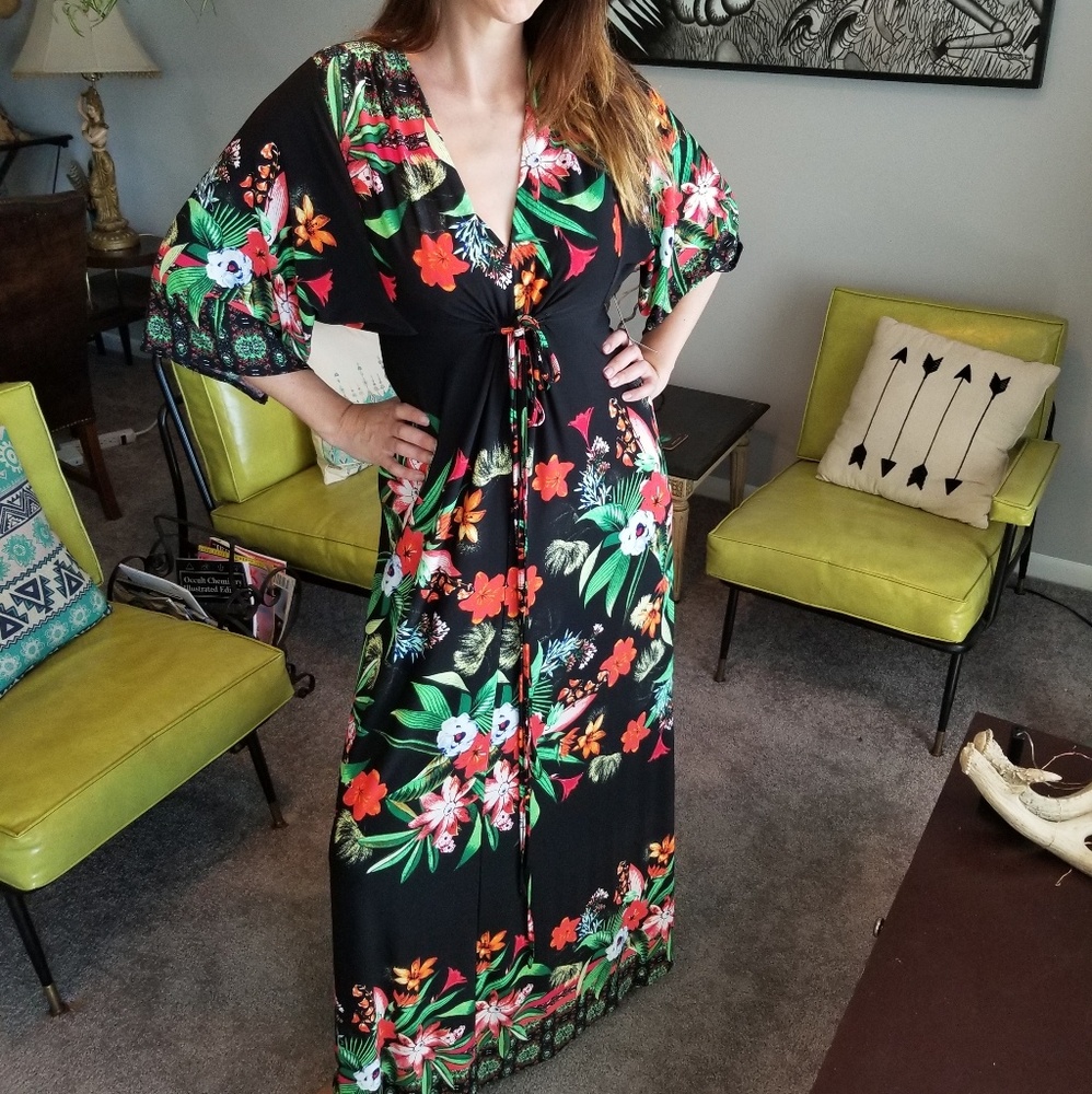 Boho Chic Floral Summer Dress